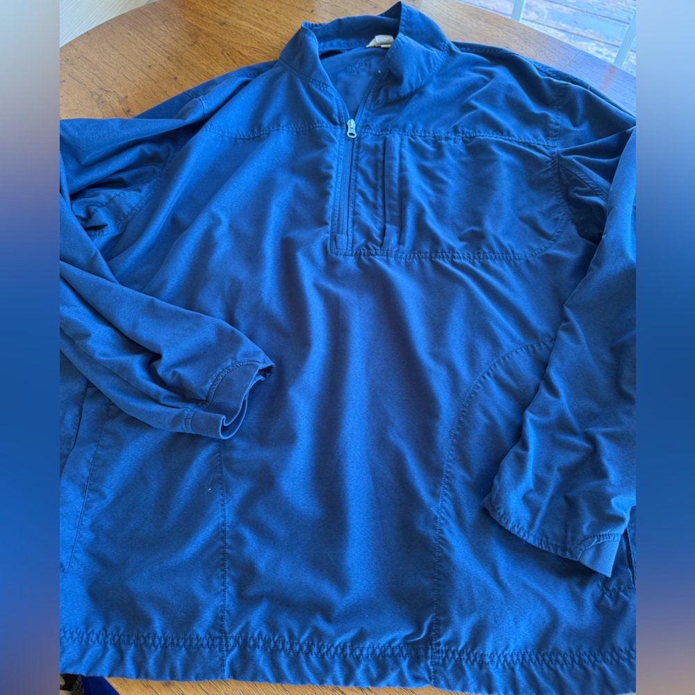 Duluth Trading Jacket Windbreaker 1/4 Zip‎ UnLined Pullover